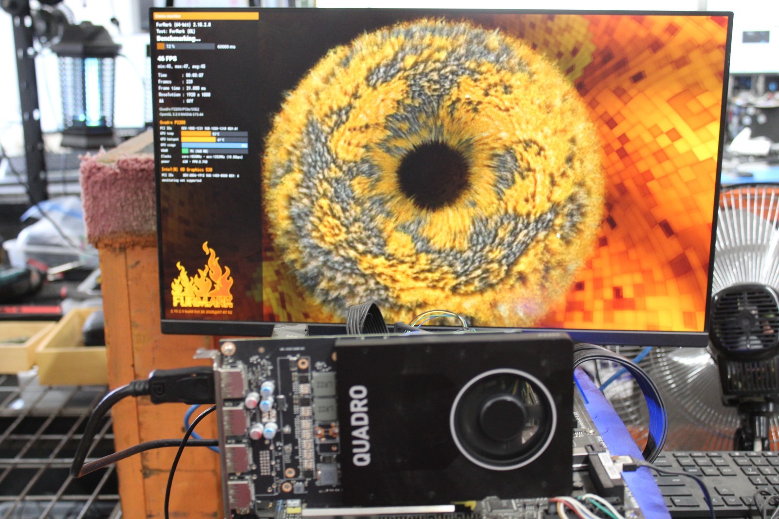DELL NVIDIA QUADRO P2200 5GB DDR5 GRAPHIC CARD DP/N 02G8WC 4xDisply Ports T9-A12