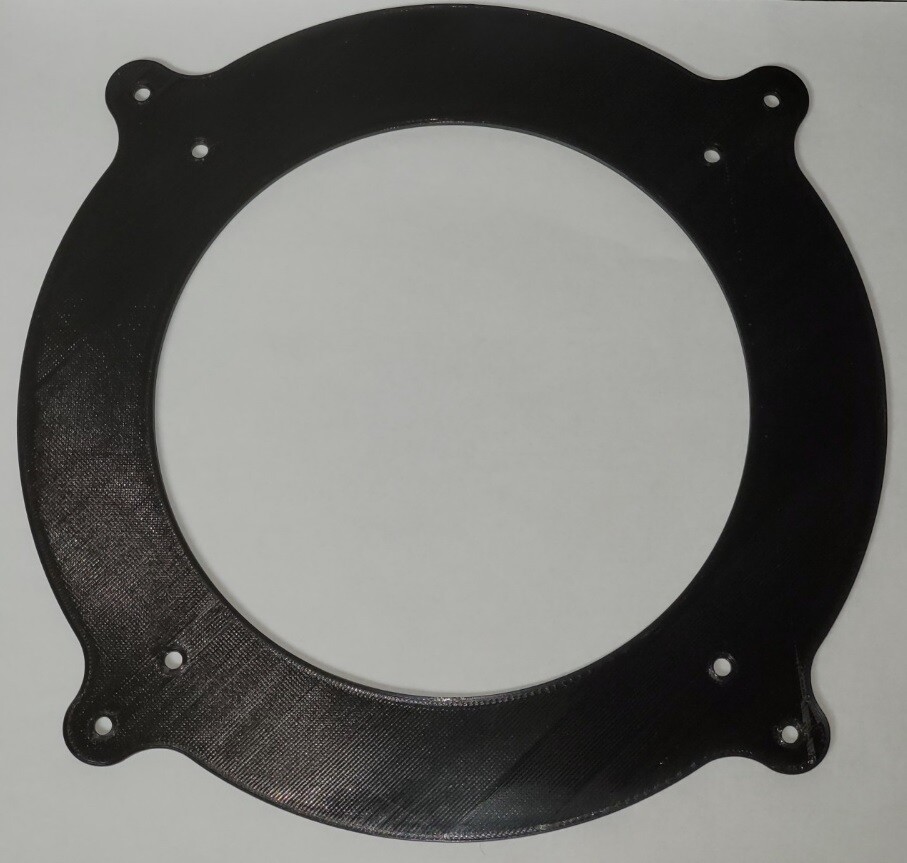 Custom PC Mounting Flat 140mm to 200mm Fan Adapter Converter Mod