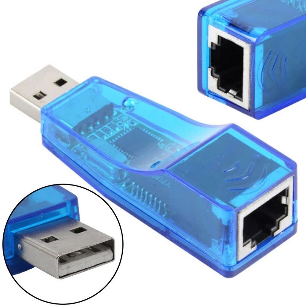 USB 2.0 to LAN RJ45 Ethernet 10/100Mbps Network Card Adapter