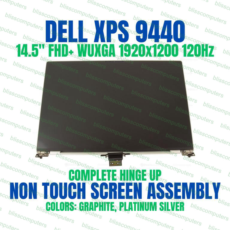 Dell XPS 14 9440 Top Assembly 14.5″ in 1920×1200 FHD Silver Matte