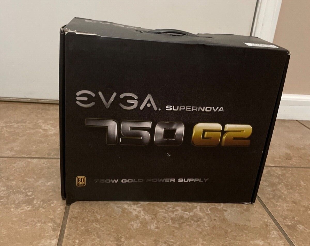 EVGA SuperNOVA 750 G2 Modular 750W Power Supply – Black
