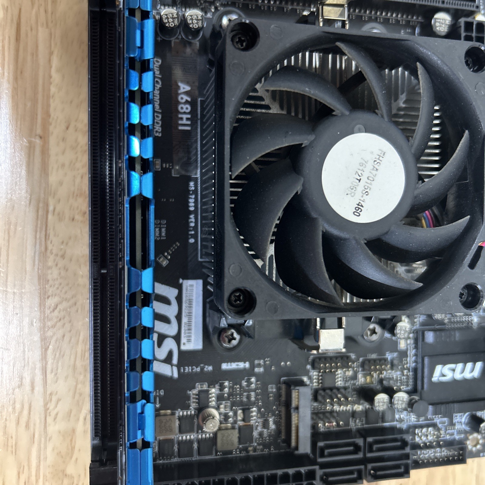 MSI A68HI Motherboard AMD FM2+ 4GB DDR3 Mini-ITX Motherboard