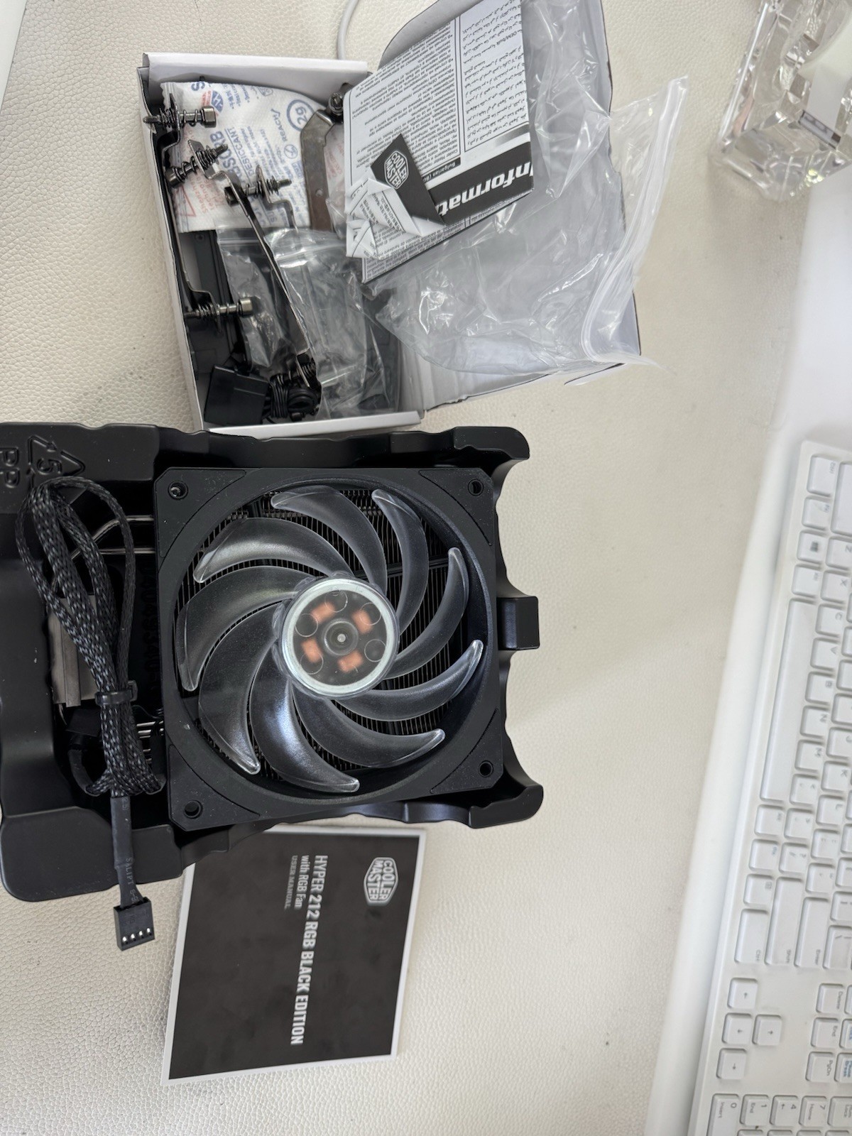 Cooler Master Hyper 212 RGB Black Edition CPU Fan