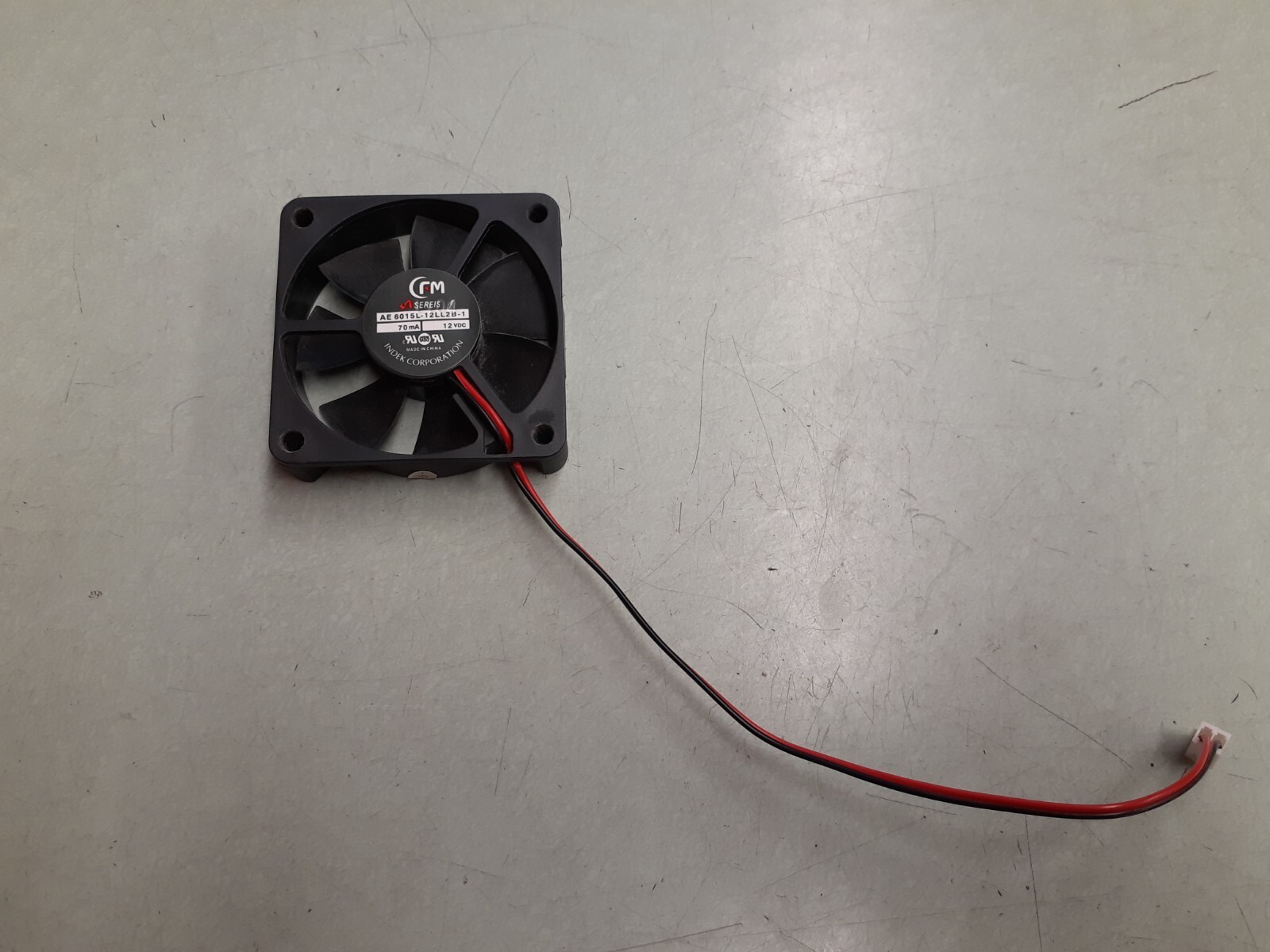 CFM A-Series AE6015L-12LL2B-1 Cooling Fan 12V 70mA
