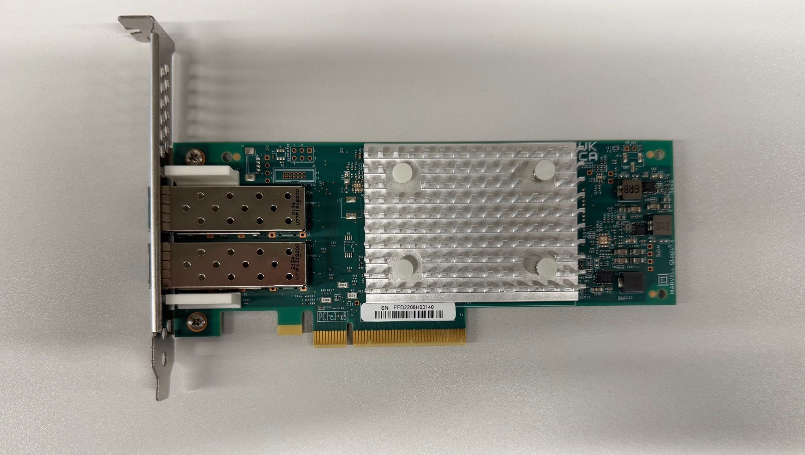YCVFG DELL QLOGIC 16GB DUAL PORT FIBRE CHANNEL HOST BUS ADAPTER QLE2692