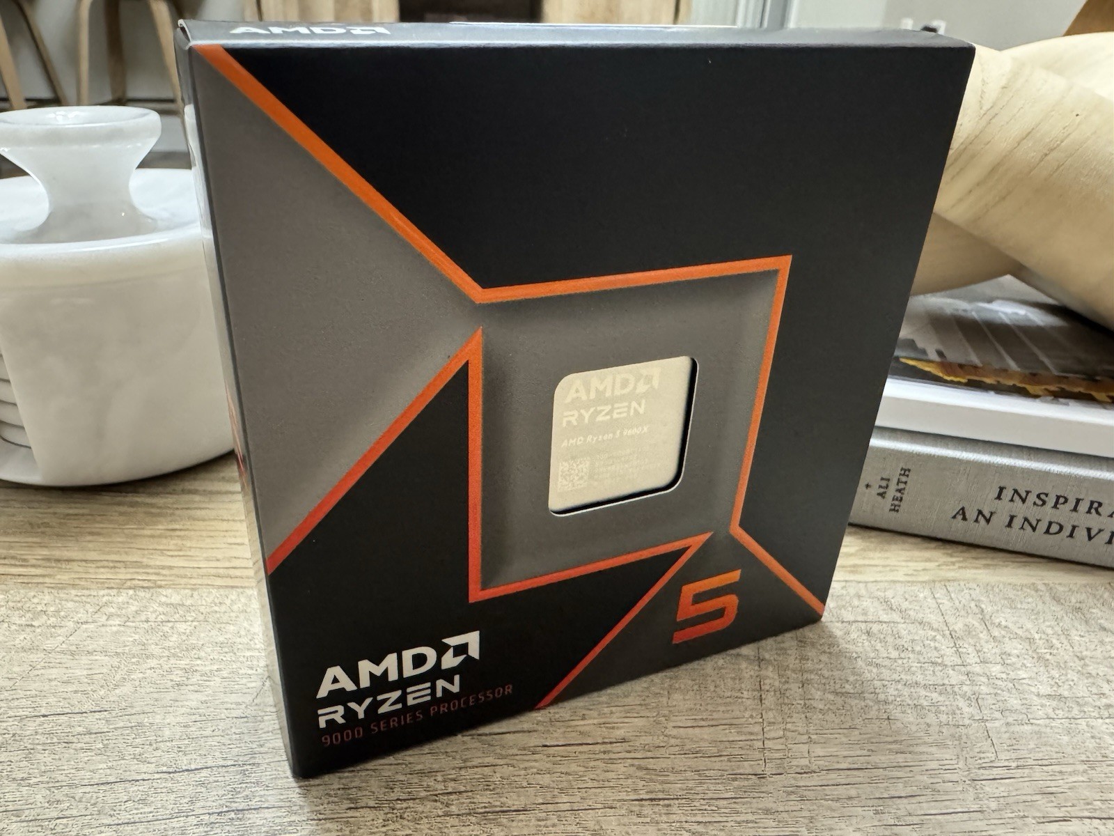 AMD Ryzen 5 9600X 6-Core, 12-Thread 38 MB Cache Unlocked Desktop Processor