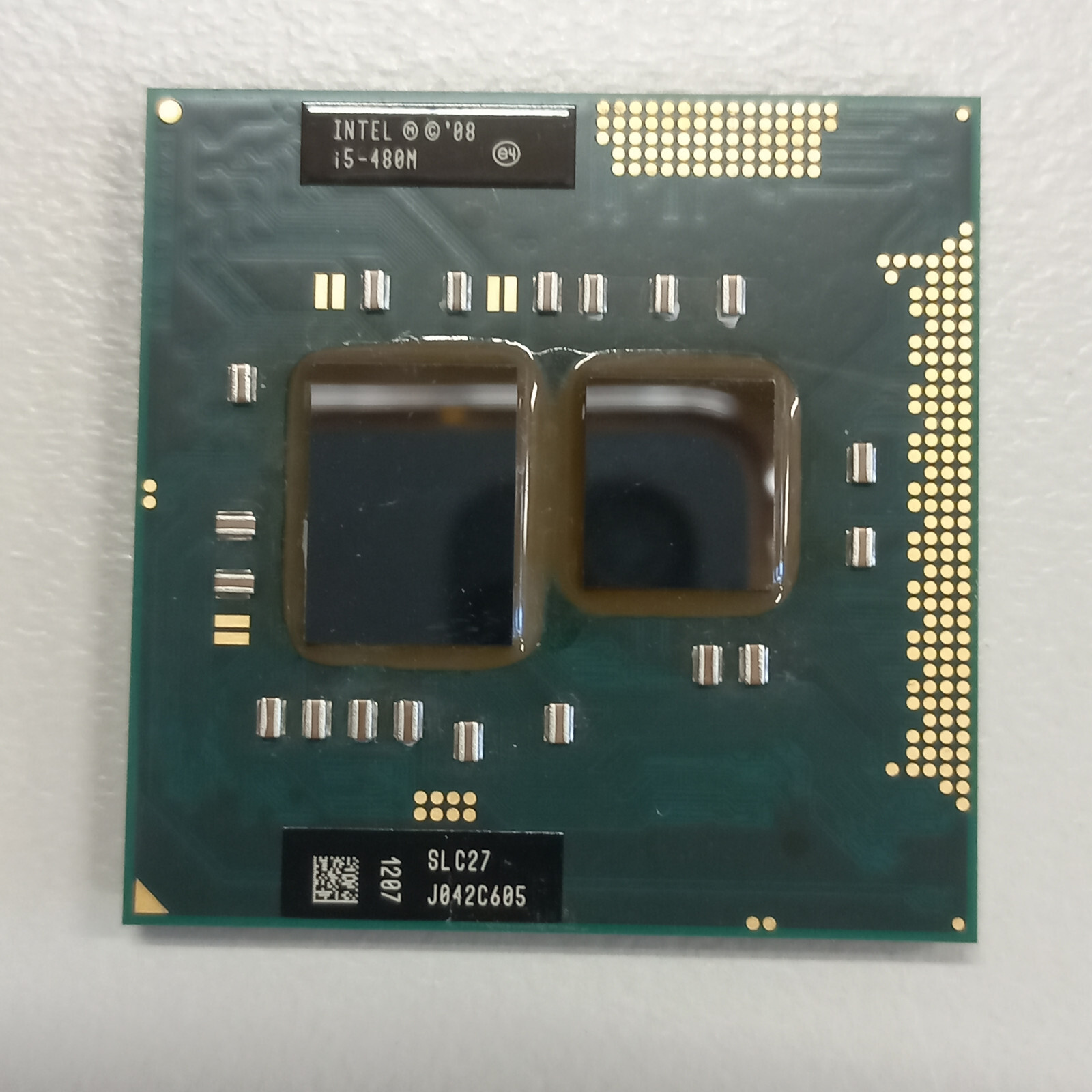 Intel Core i5-480M CPU 2.66 GHz 3M Cache Socket G1 Dual-Core Processor SLC27