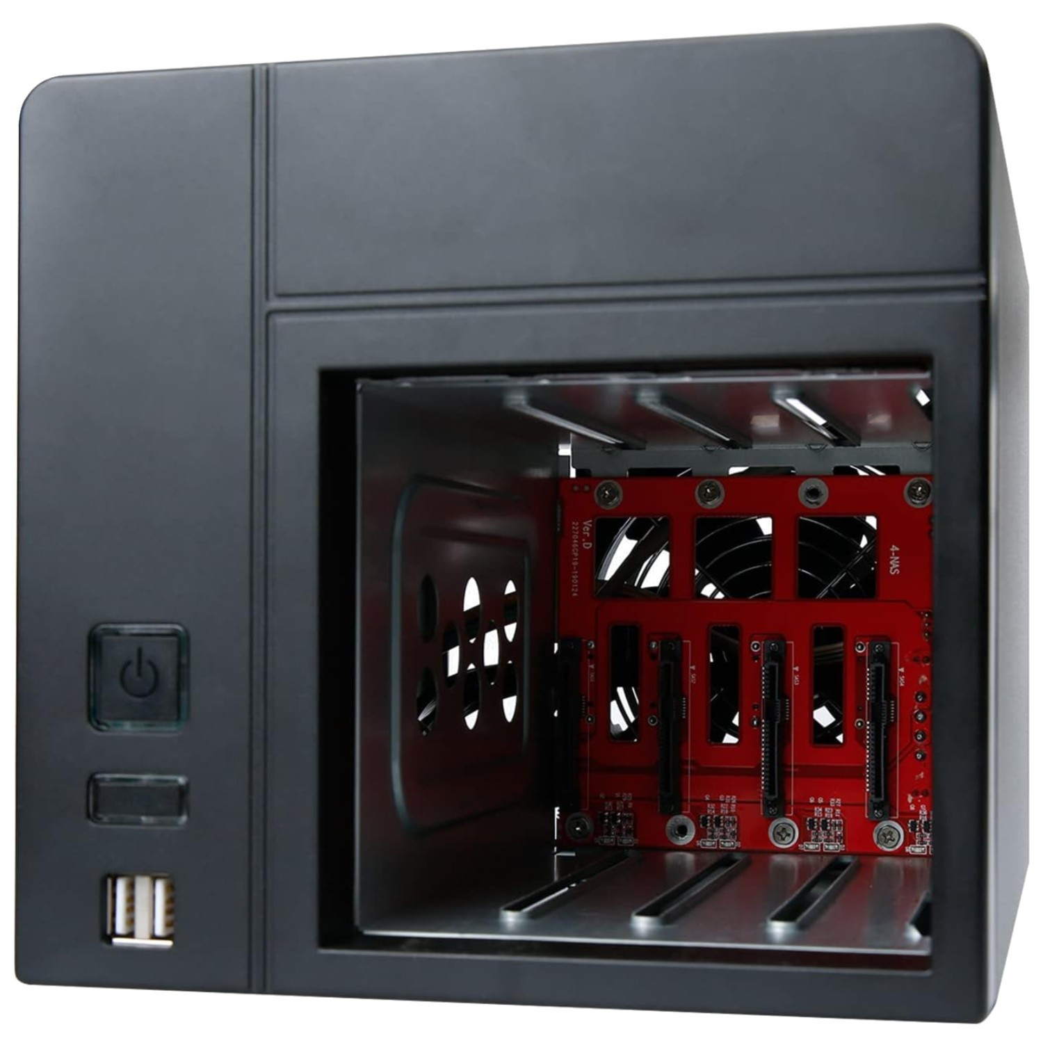 Mini-ITX NAS Storage Chassis, 4 Bay Enclosure