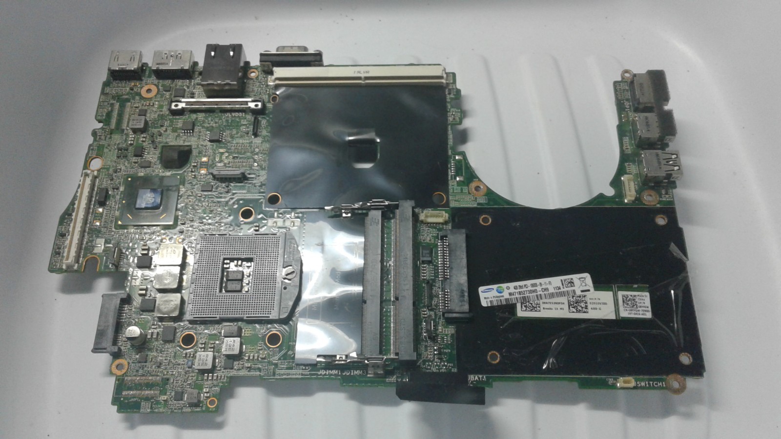 Dell Precision M4600 Intel Socket Laptop Motherboard 08YFGW