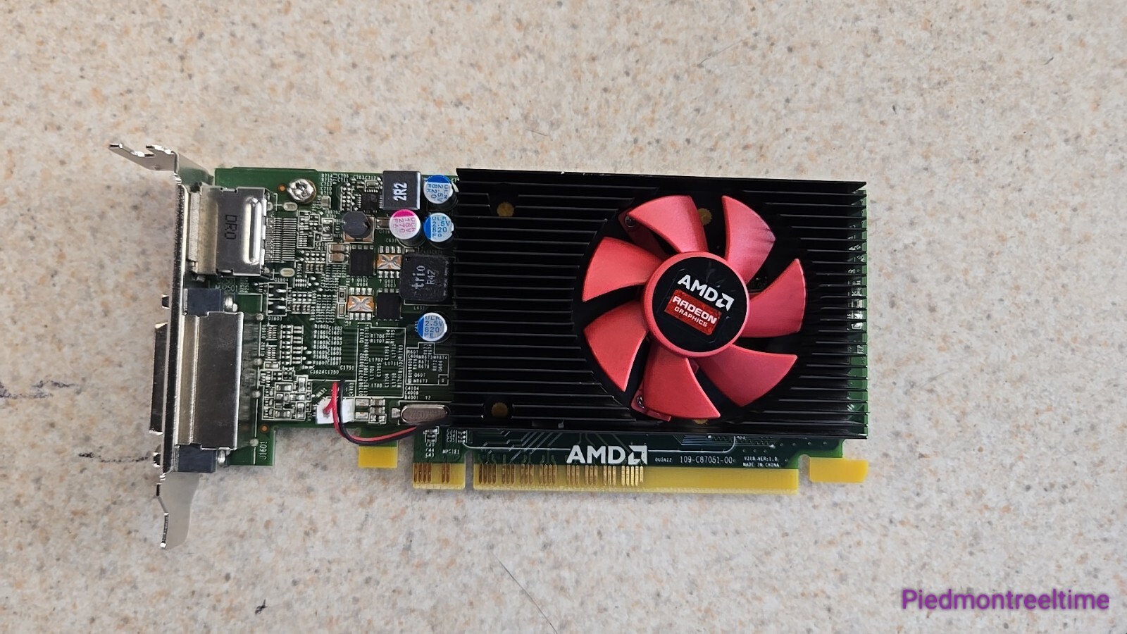 Lot of 9 AMD Radeon R5 430 & R5 340X 2GB DVI DP Low Profile Graphic Card 0F8PX