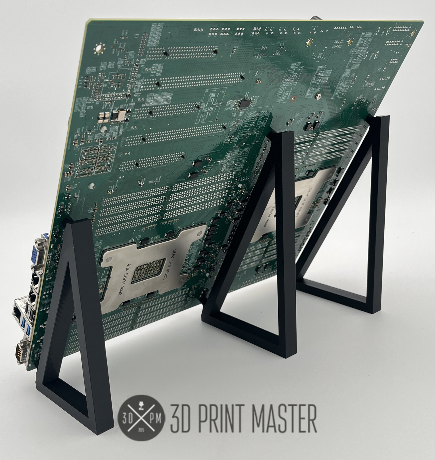 EATX Vertical 60° Server Motherboard Stand for CPU Mining & Test Rig + 6X Screws