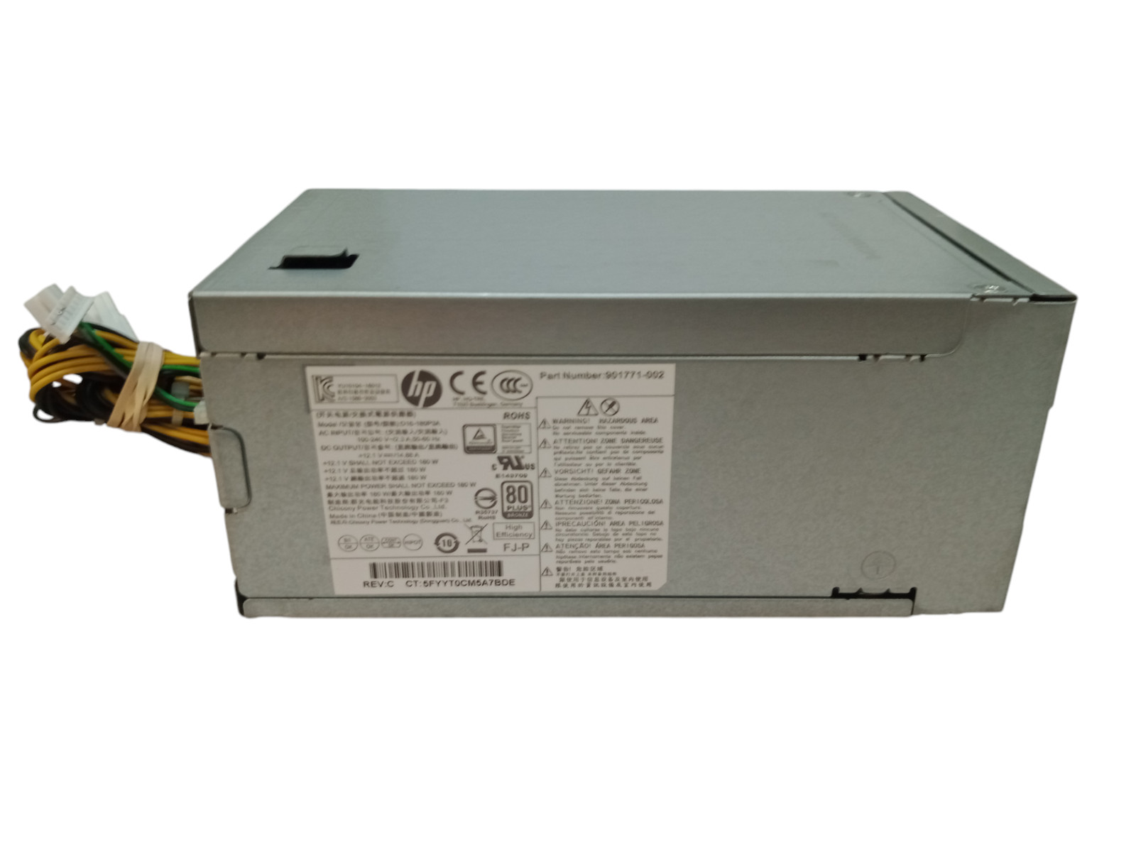 HP/Chicony D16-180P3A 901771-002 180-watt 80 Plus Bronze PSU | Tested Working