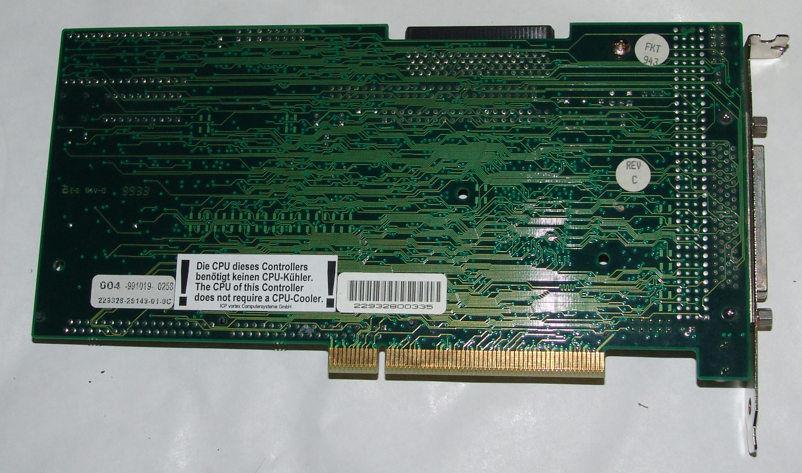 Adaptec ICP VORTEX GDT6117RP SCSI Controller PCI