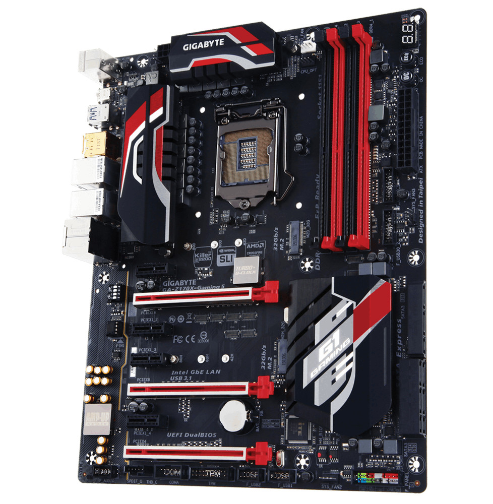 GIGABYTE Gaming GA-Z170X-Gaming 5 LGA 1151 USB 3.0 USB 3.1 Motherboard DP SATA3