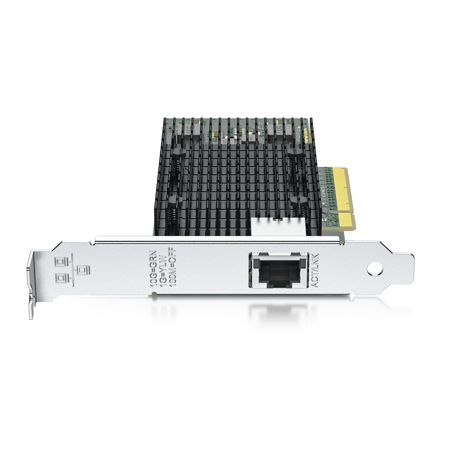 For Intel X540-T1 10Gb Network Adapter Card RJ45 Port w/ Intel X540-BT1 Chips
