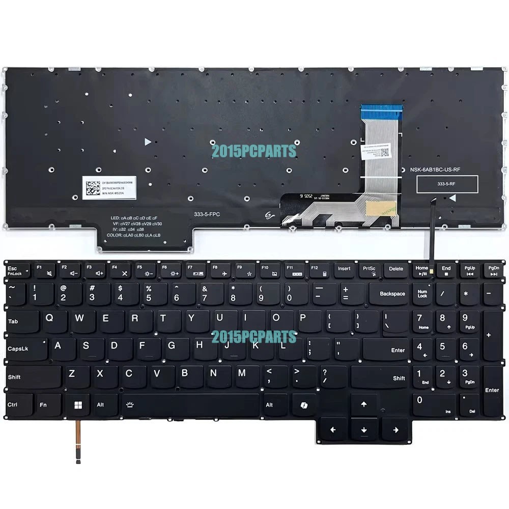 Lenovo LOQ 15ARP9 15IAX9 15IAX9I 15IRX9 GeekPro G5000 2024 Keyboard Backlit US