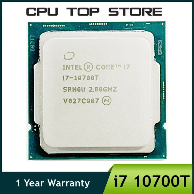 NEW Intel Core 10th Gen i7-10700T 8 CORE CPU Up to 4.50GHz 10700T SRH6U