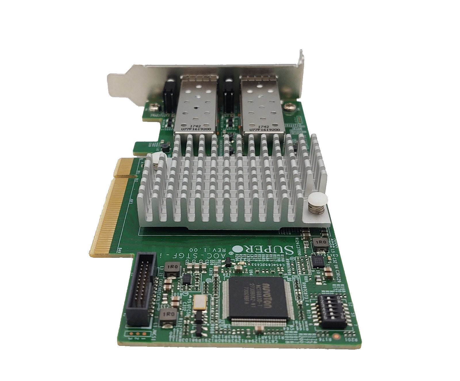 SuperMicro AOC-STGF-i2S Standard Lp, 2x 10GbE SFP+, PCI-E x8, Intel X710-BM2