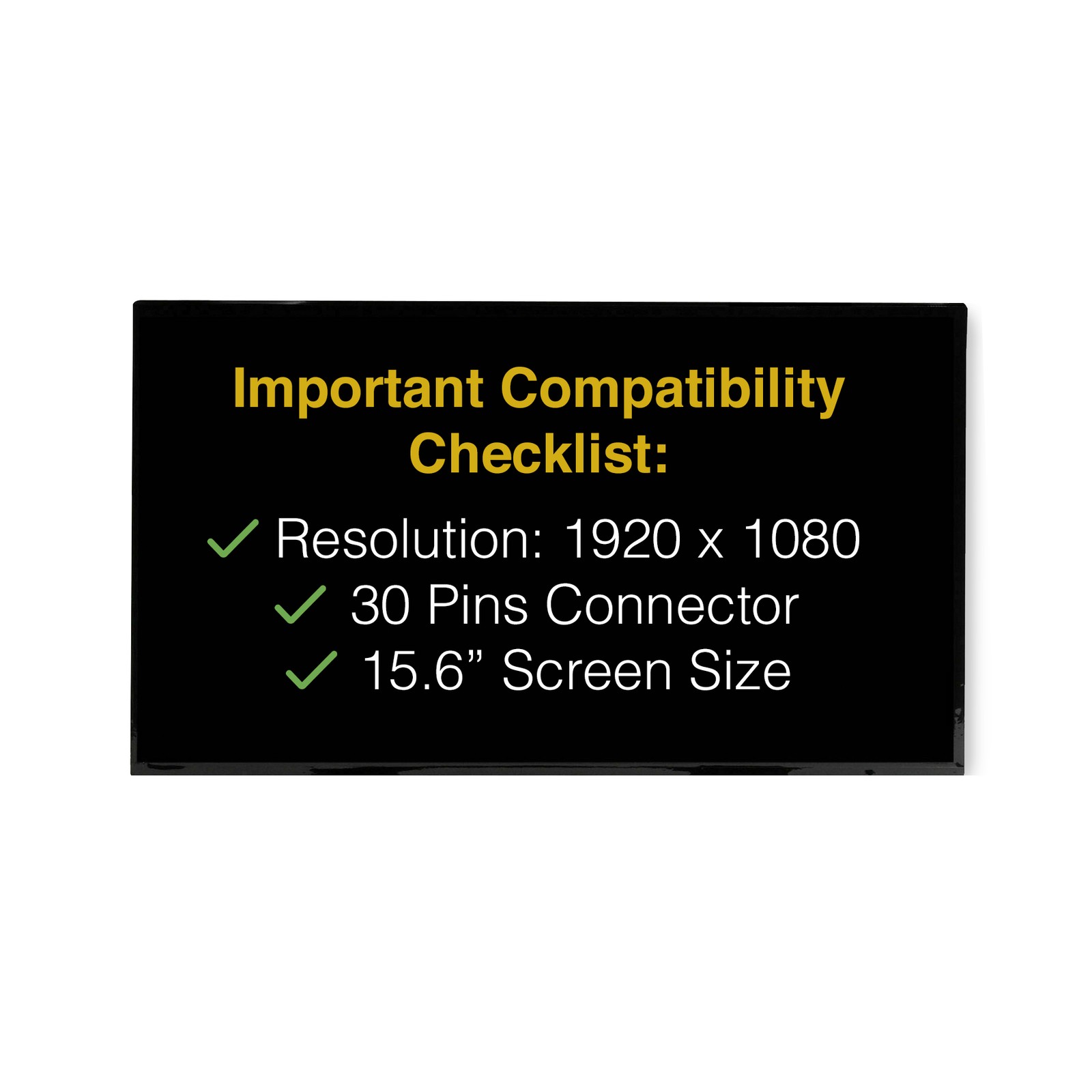 Dell KVVT5 30 Pins Screen Replacement LCD LED Display With Tools