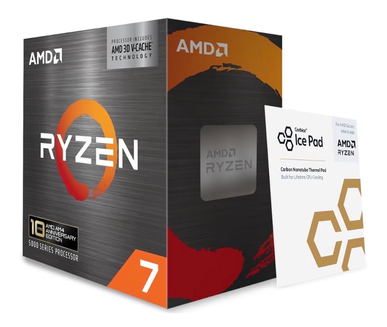 AMD Ryzen 7 5800X3D 10th Anniversary AM4 Processor 3D V-Cache