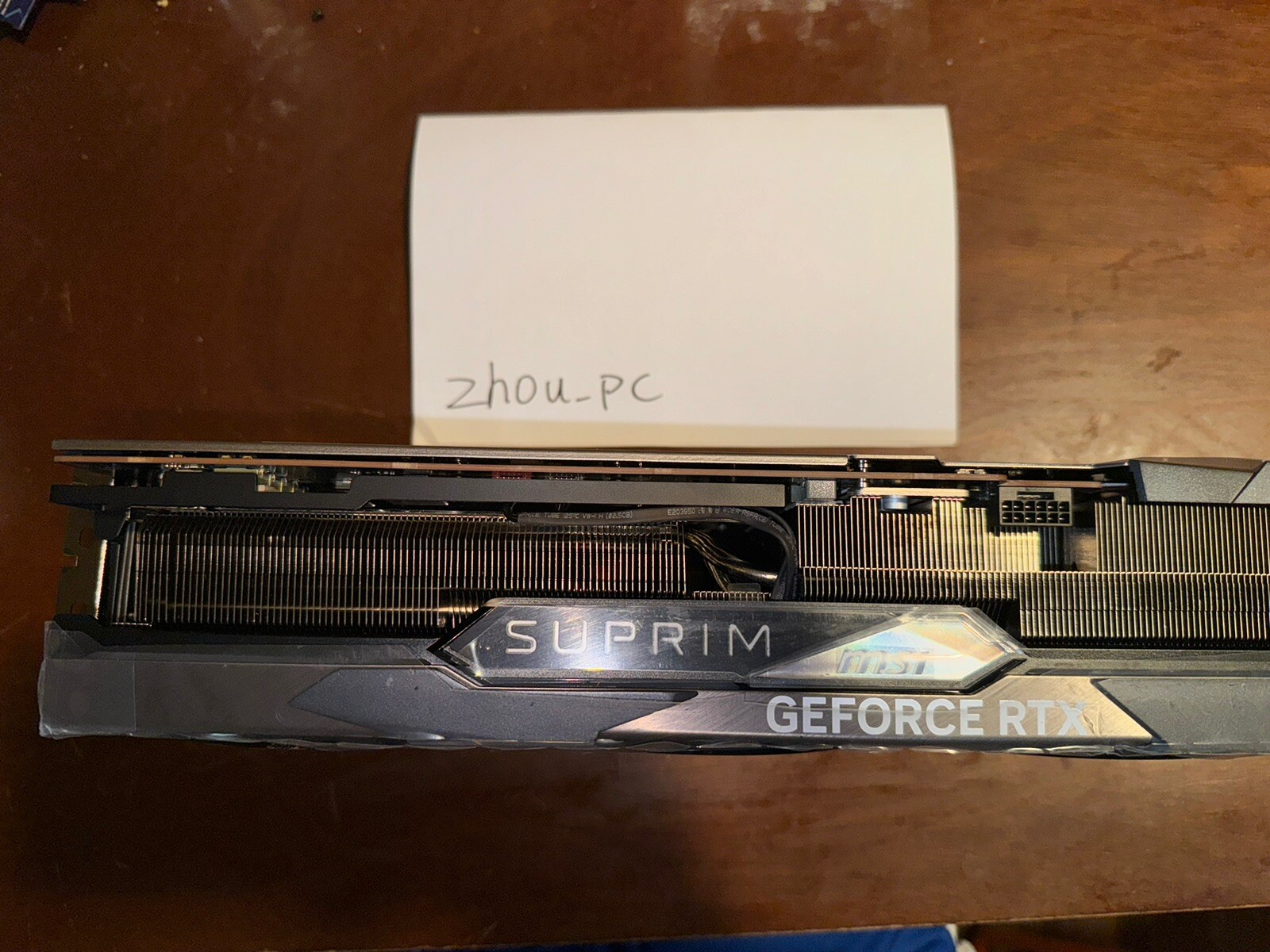 MSI RTX 4090 GAMING Suprim x GPU (No Core & VRAM, for parts) With Box