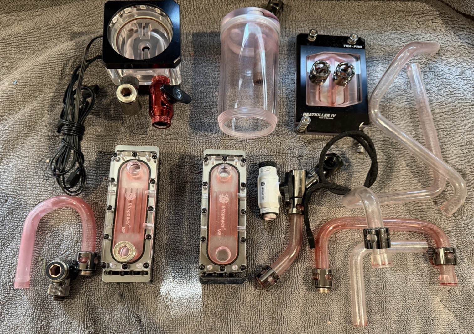 Bitspower Threadripper TR4 Custom Water Cooling Bundle Heatkiller IV CPU Block