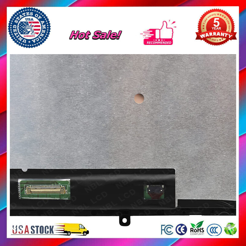 14″ For Lenovo Yoga 7-14ACN6 LED LCD Touch Screen Digitizer Bezel Assembly FHD