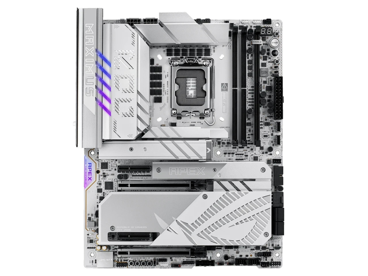 ASUS ROG MAXIMUS Z890 APEX Intel Z890 LGA 1851 ATX Gaming With Advanced AI