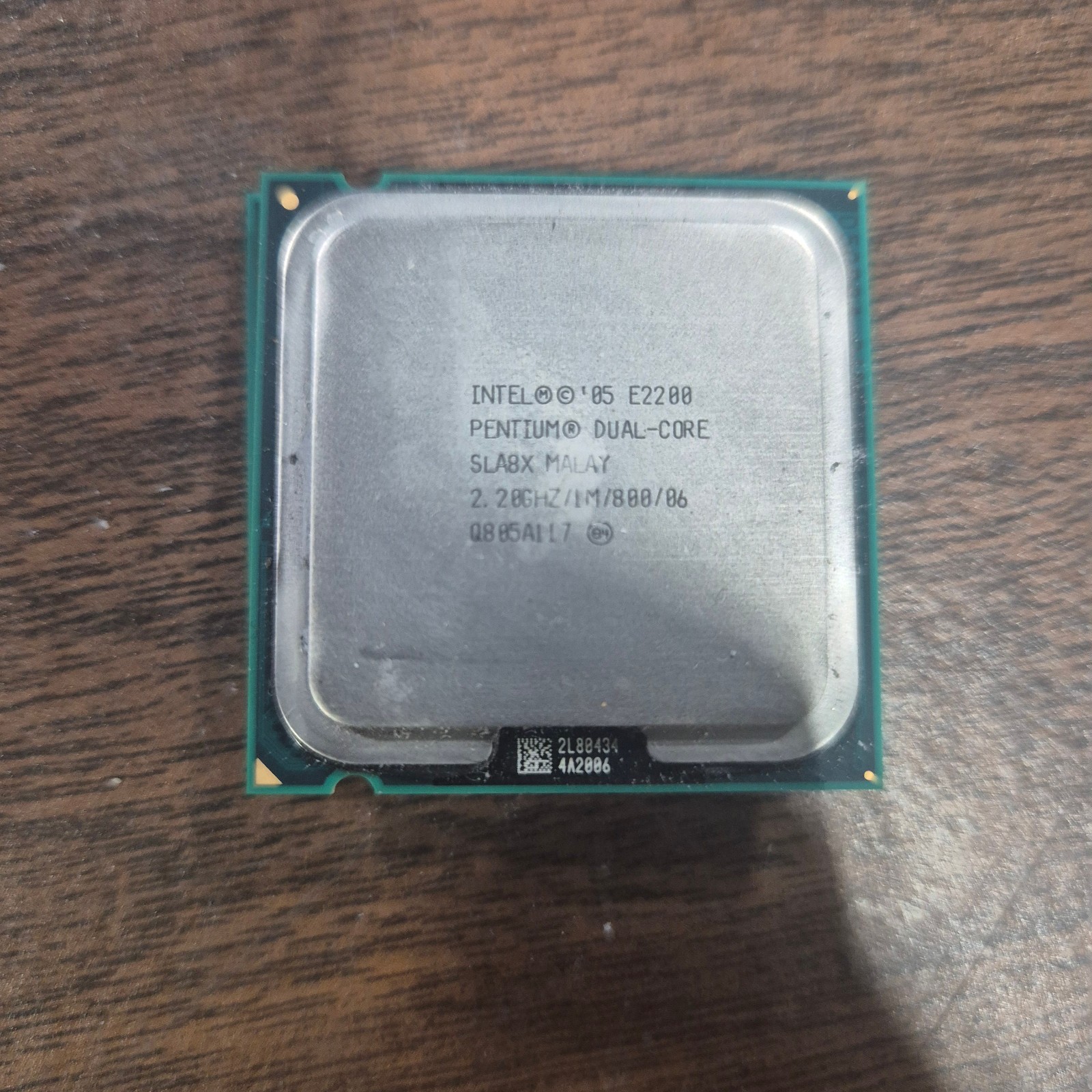 Intel Pentium Dual-Core E2200 2.20GHz LGA775 800MHz 1MB CPU Processor