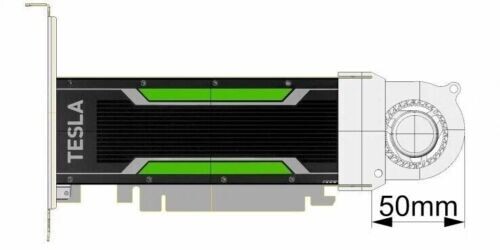Nvidia Tesla P4 8GB GPU Card Graphics With Turbo Cooling Fan