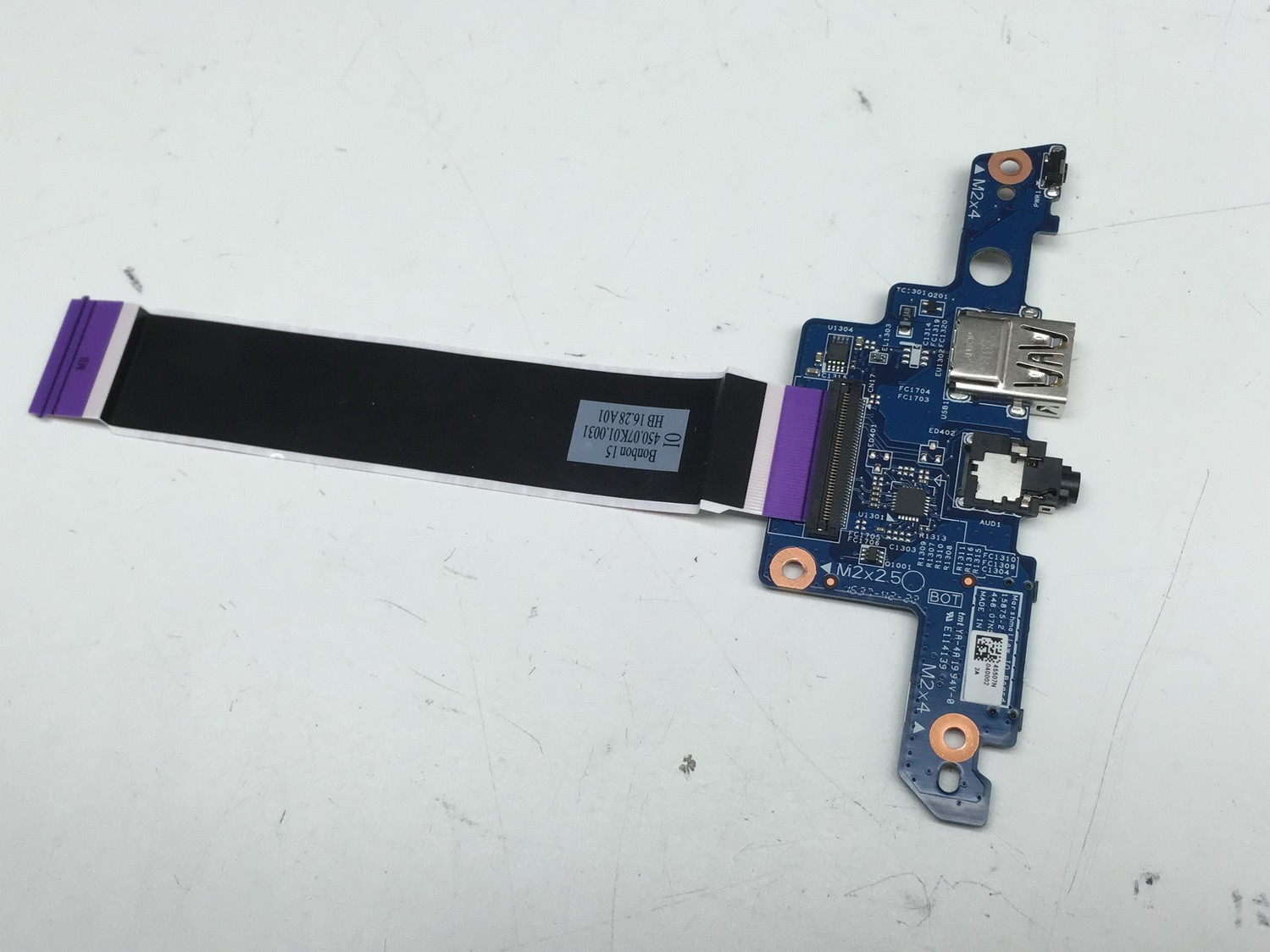 HP ENVY x360 M6-AQ 15.6″ USB Audio Power Button Board w/ Cable 455.07N04.0002