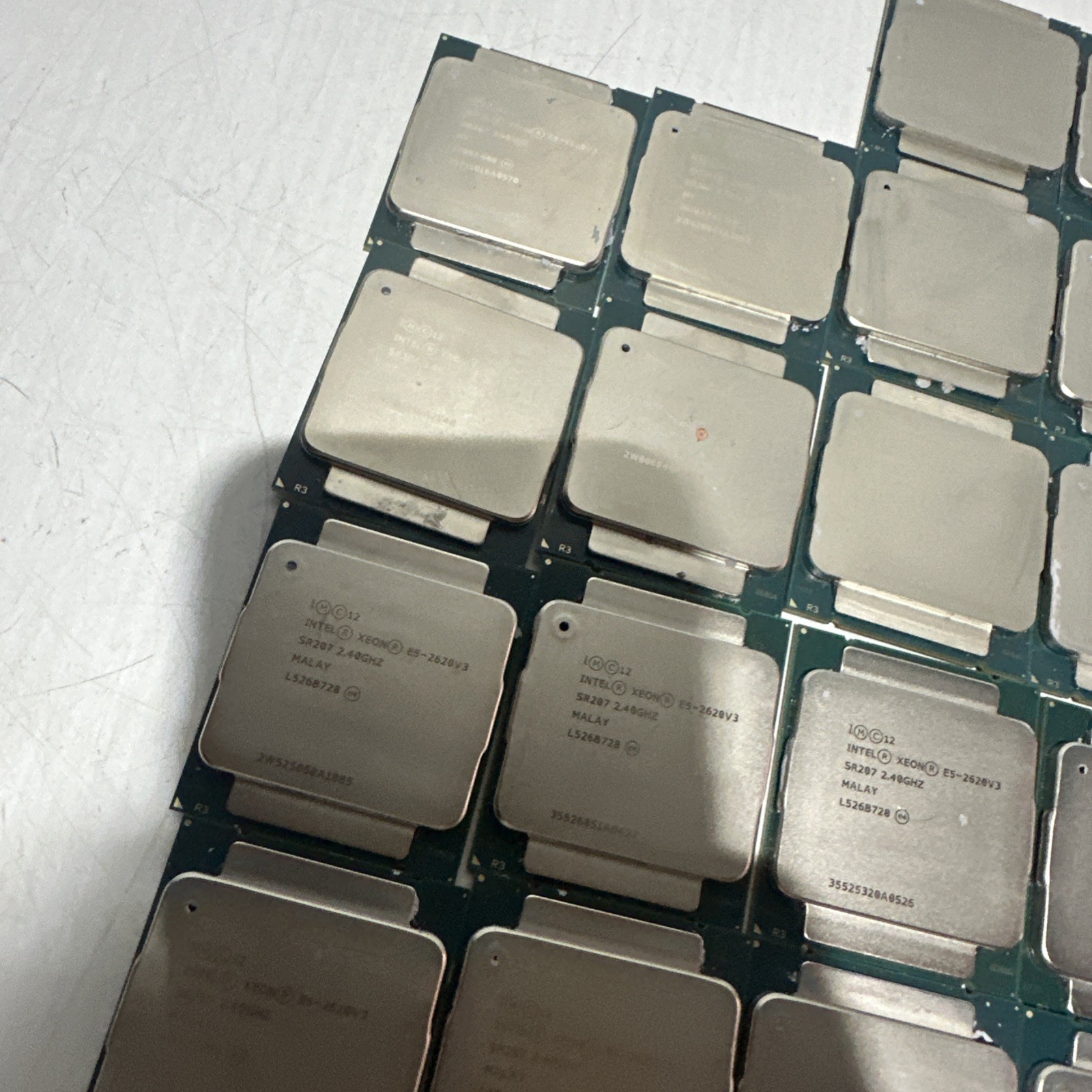 Intel Xeon E5 V3 Series Lot of 34 Processors E5-1603-E2650 V3 Free Shipping