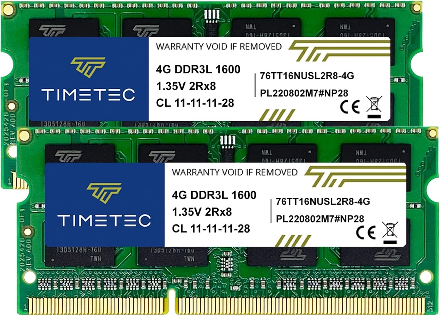 Upgrade Your Notebook with 8GB DDR3L 1600MHz Non-ECC RAM – Lifetime