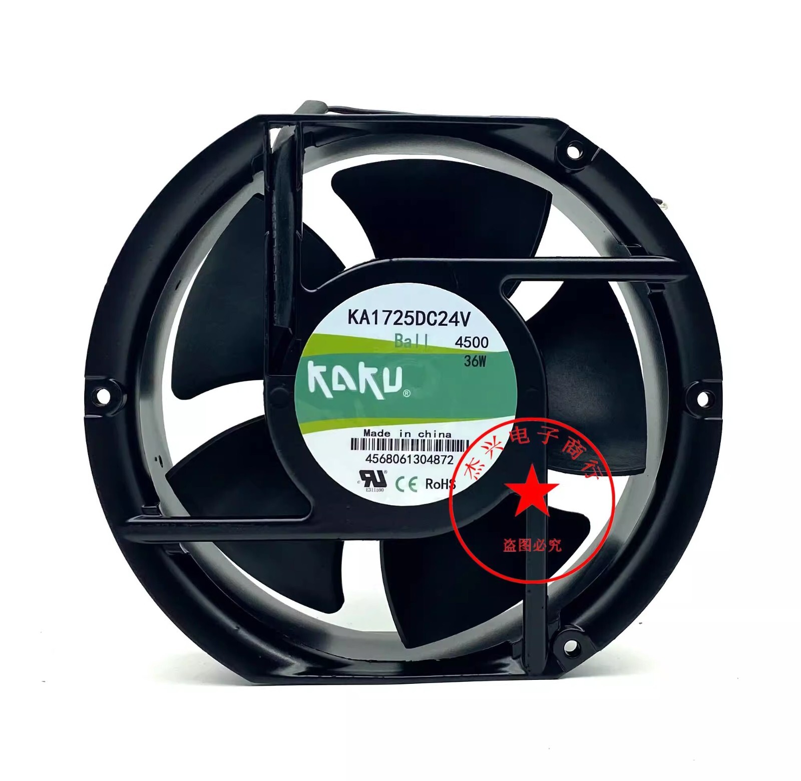 KAKU KA1725DC24V DC24V 36W 172×151×51MM Ball Cooling Fan