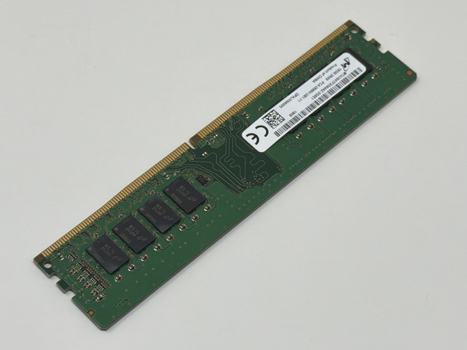 Micron 16GB DDR4 2666MHz RAM MTA16ATF2G64AZ-2G6E1 808 Very Good