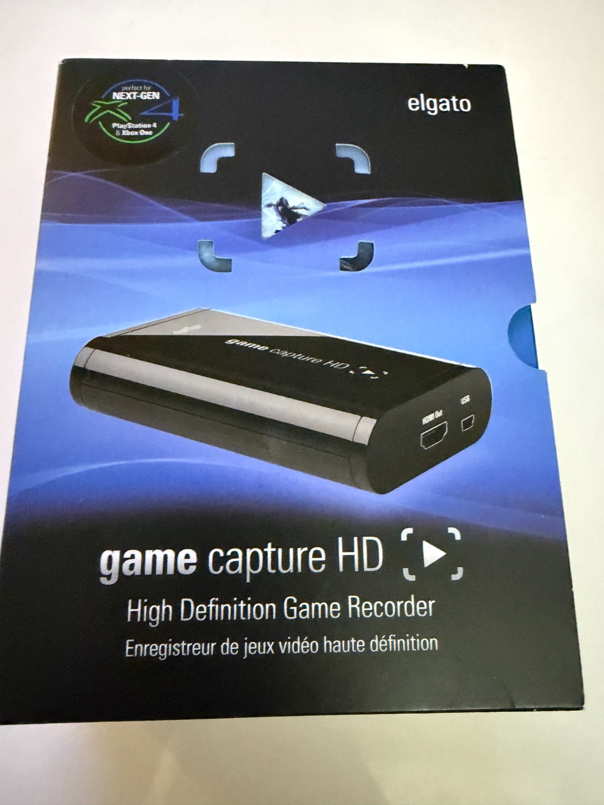 Elgato Game Capture HD High Definition Game Recorder brand new UNSEALED