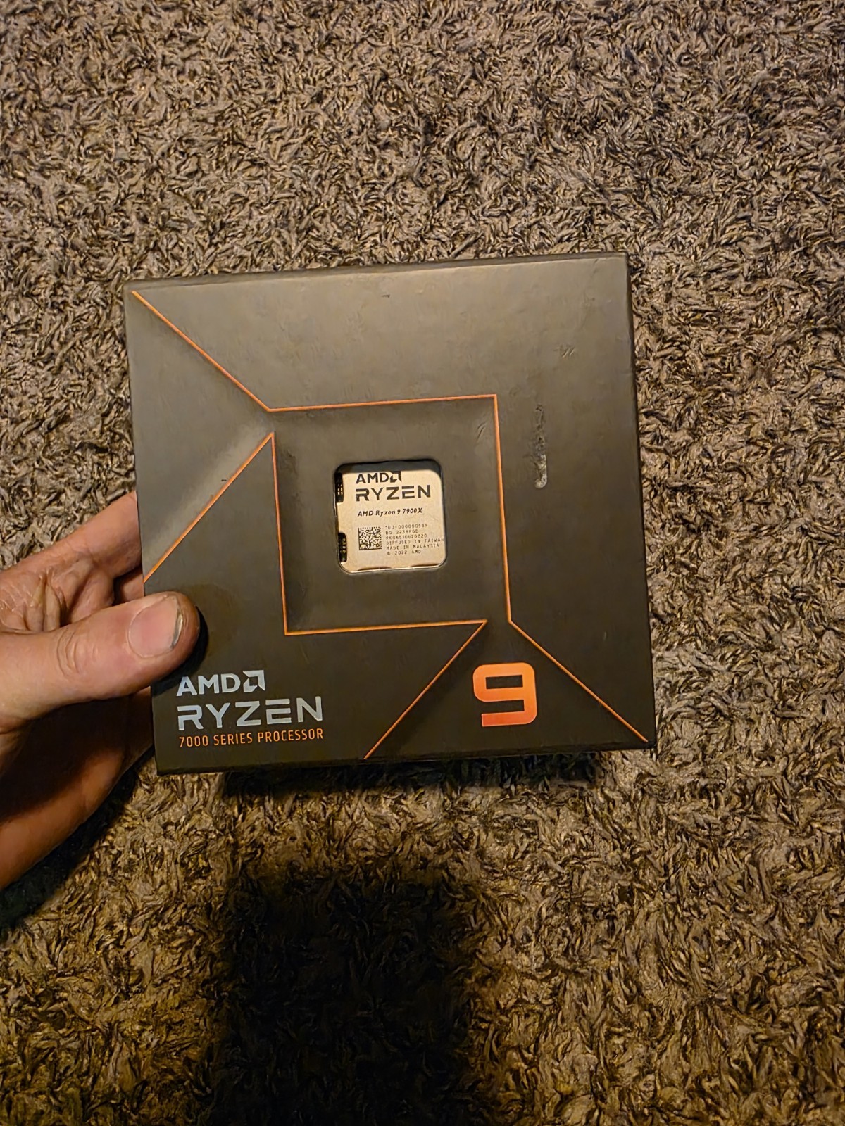 NEW SEALED AMD Ryzen 9 7900x Processor CPU (5.6 GHz, 12 Cores, Socket AM5)
