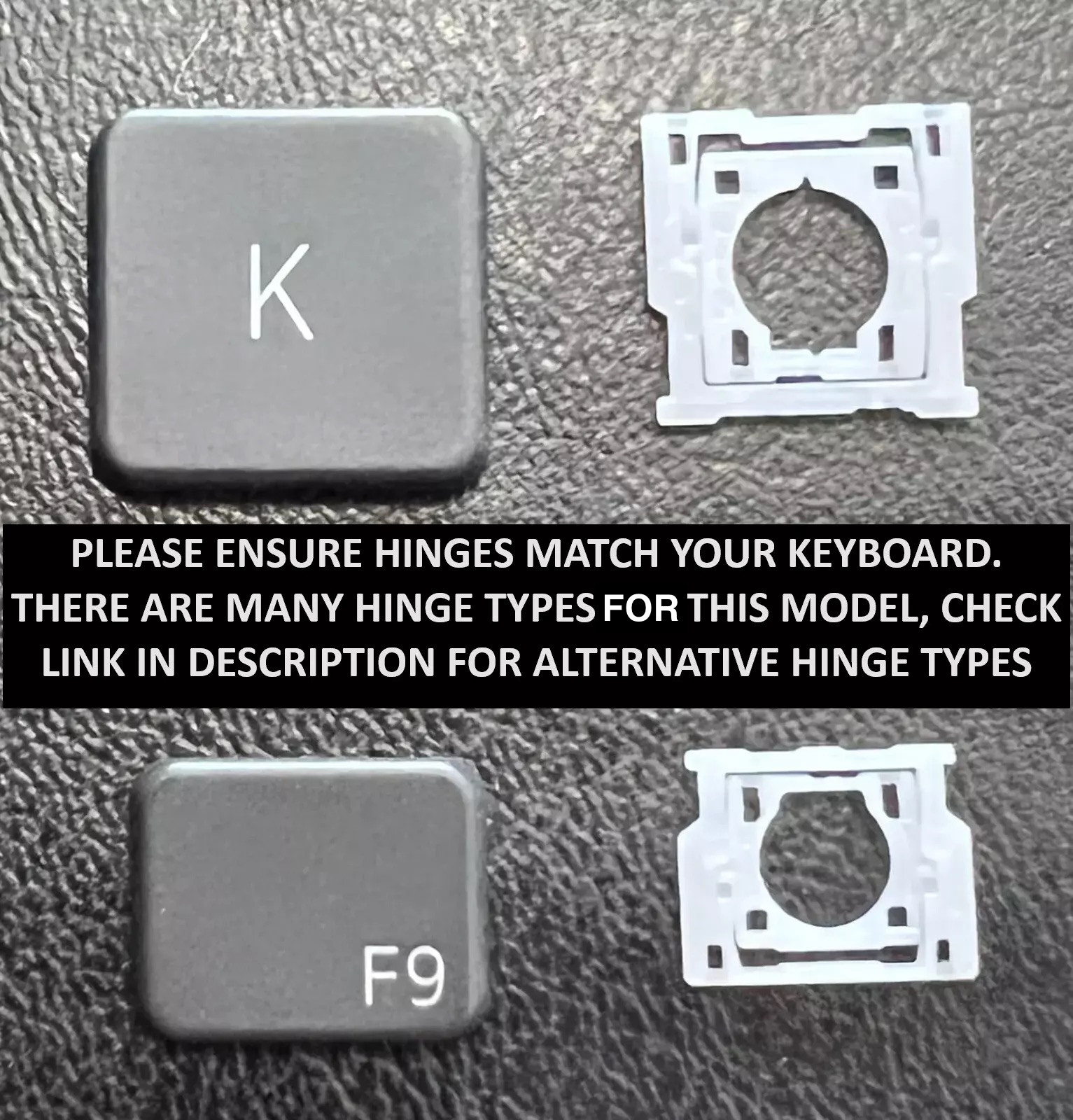 Dell Latitude 5420 | 7420 | 7520 LAPTOP KEYBOARD SINGLE REPLACEMENT KEYS KEYCAPS