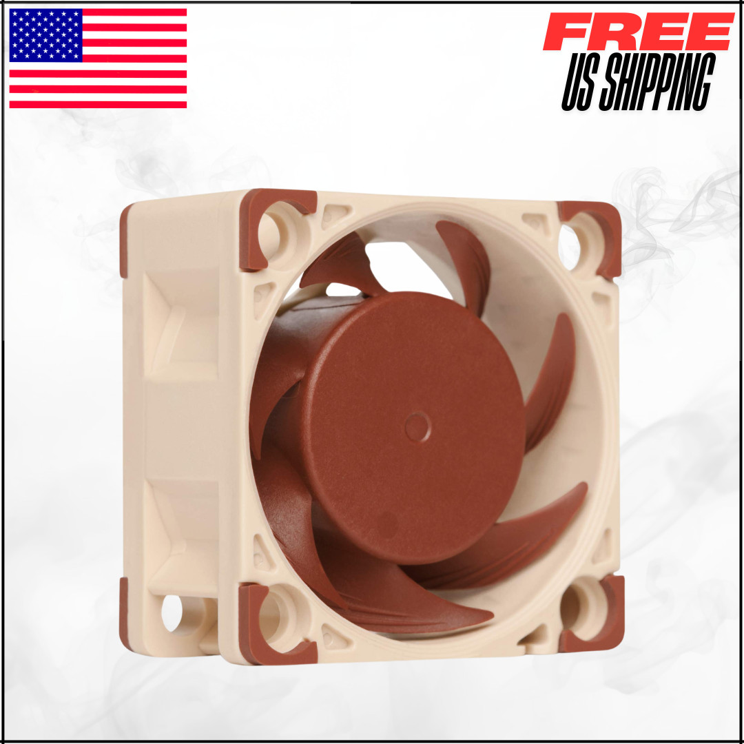 Premium Quiet Fan 4 Pin 40x20mm Brown NF-A4x20 PWM