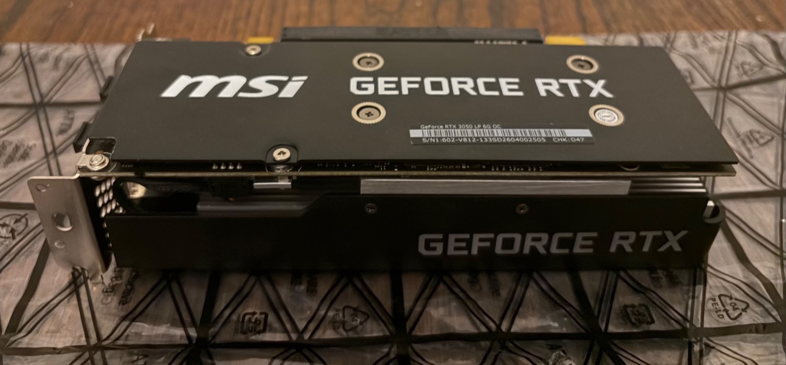 NVIDIA GeForce RTX 3050 6GB GDDR6 Low-Profile OC