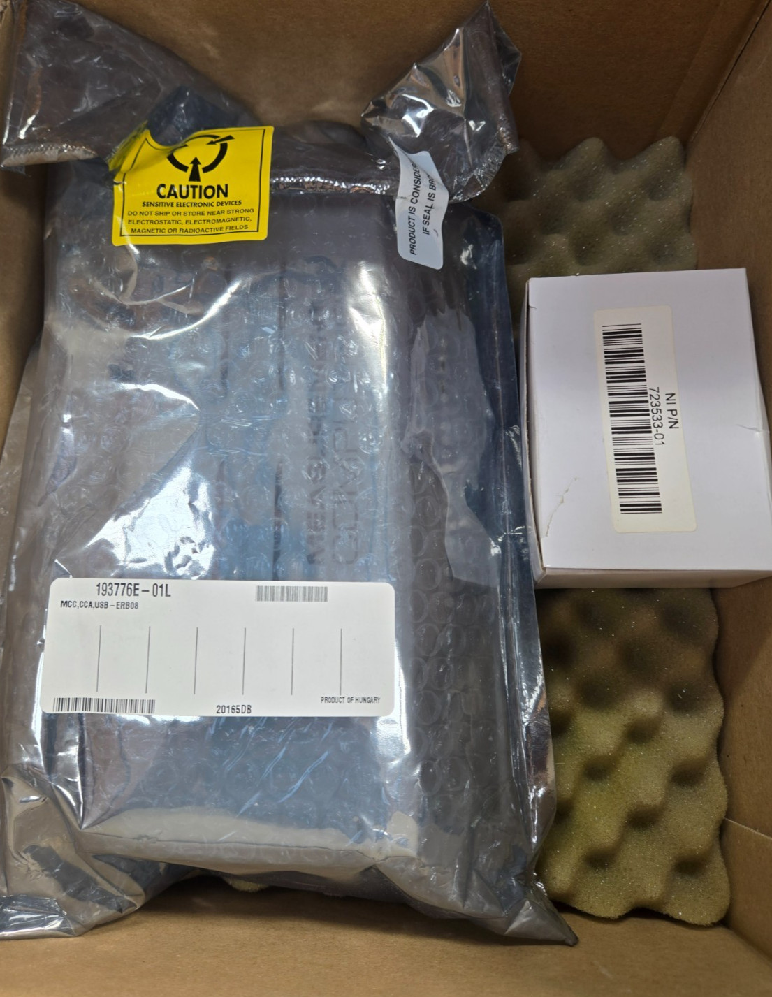 NI USB-ERB08 193776E-01L MCC 8 Channel USB Based Relay Module w/ 6 AMP Relay NEW