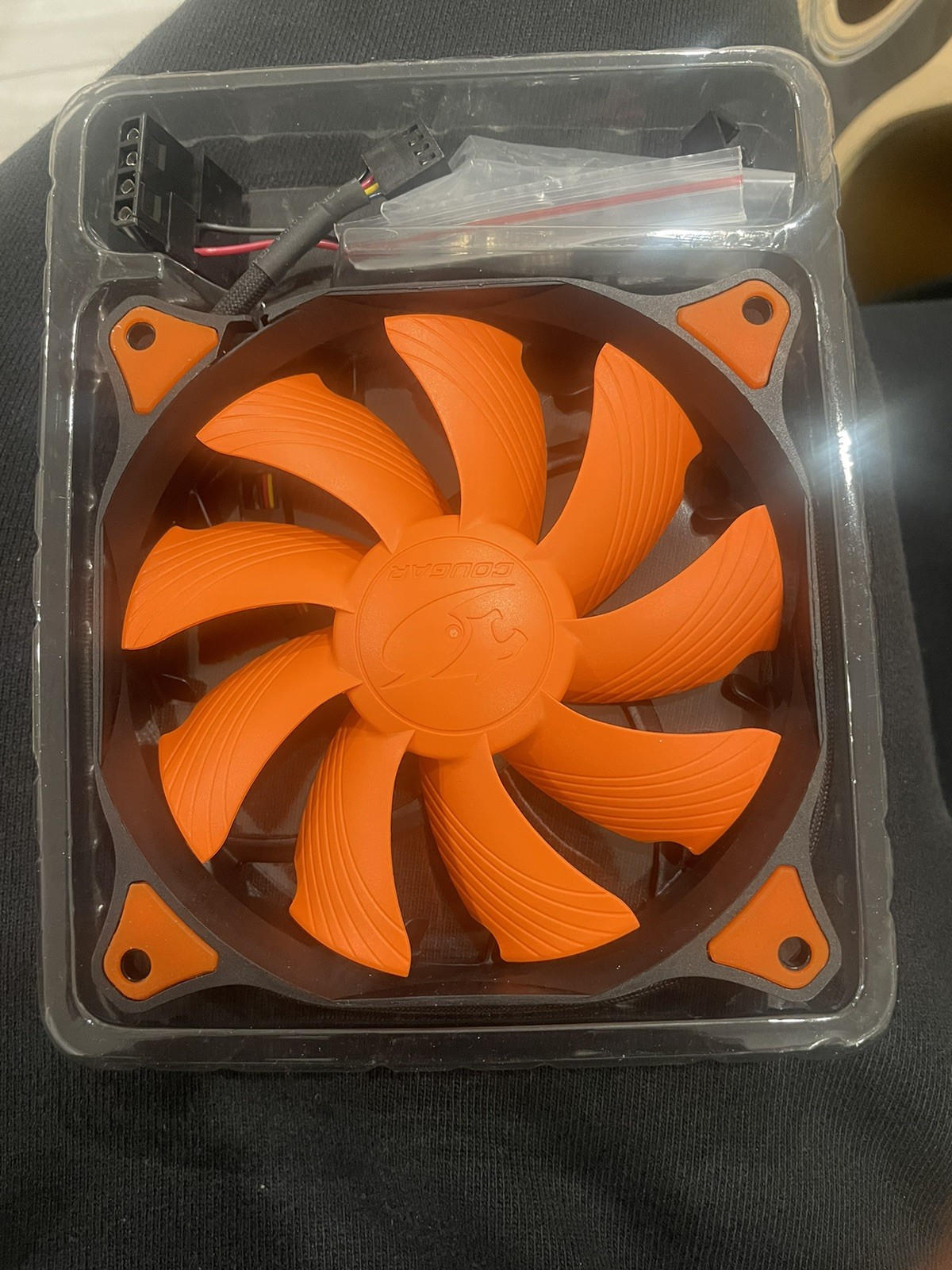 NEW Cougar Vortex PWM Cooling Fan 120MM Hydro-Dynamic-Bearing CF-V 12HP – JS20