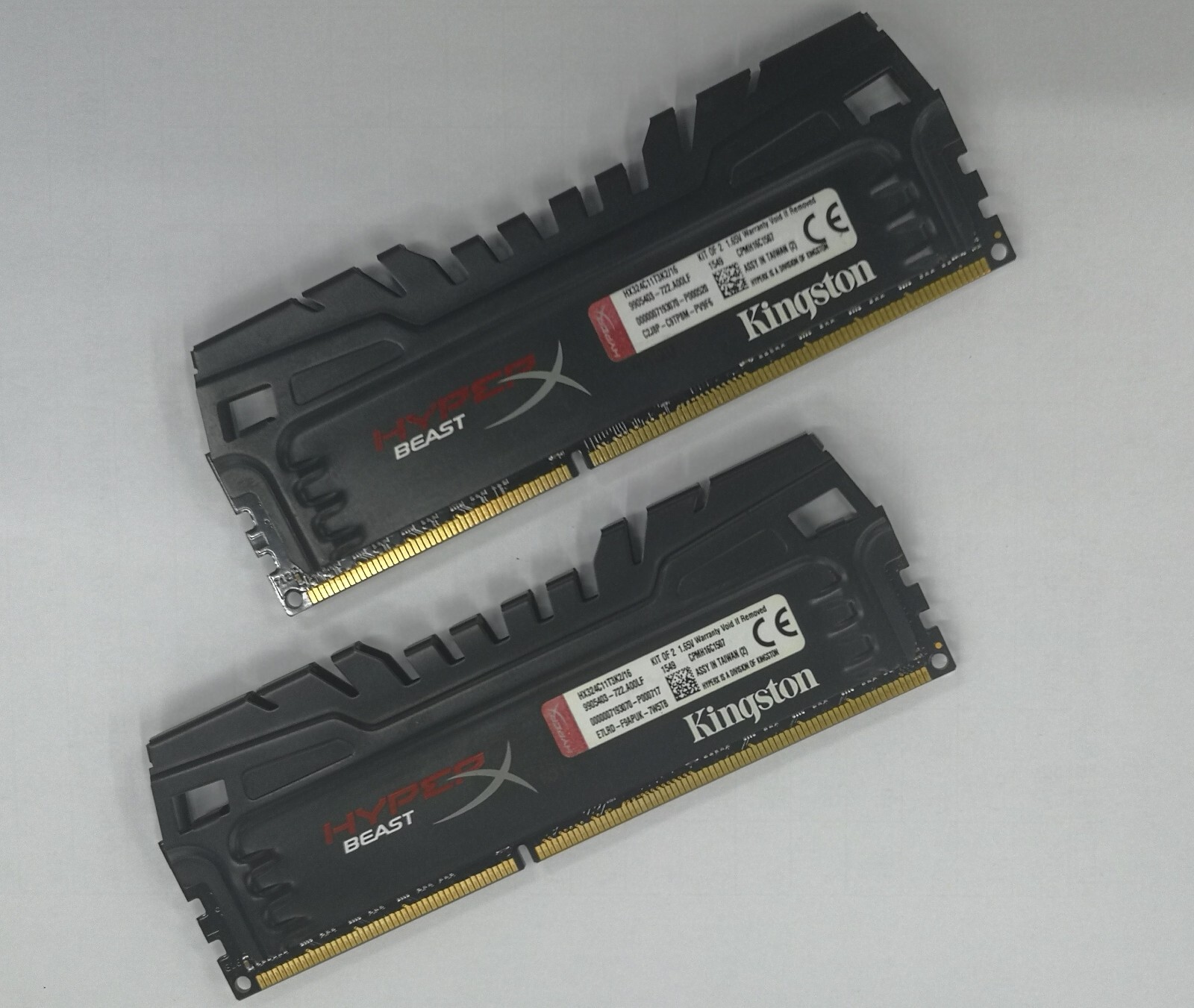 Kingston Hyperx 2 x 8GB DDR3 2400MHz Desktop DIMM RAM HX324C11T3K2/16 PC3-19200