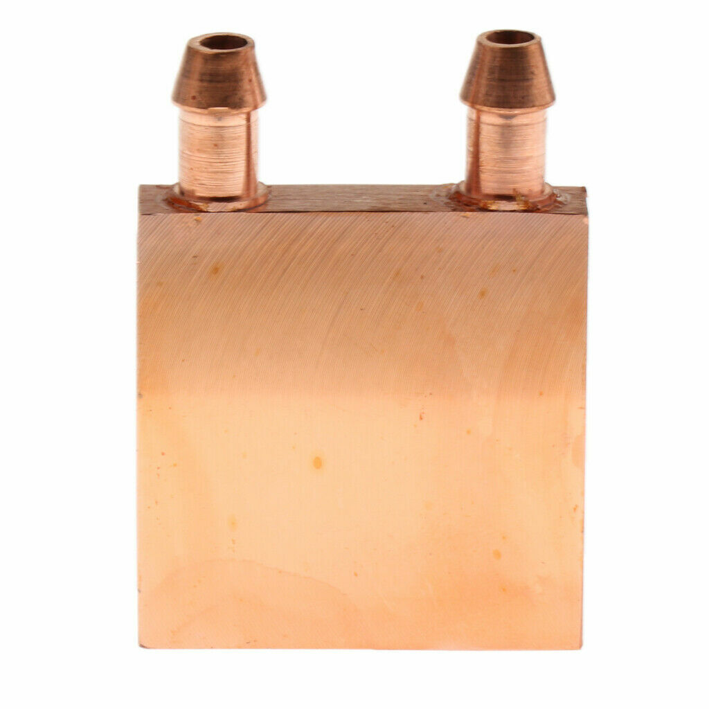 1Pcs Quality Copper Water Cooling Block CPU Radiator Heat Sink 40x40mm