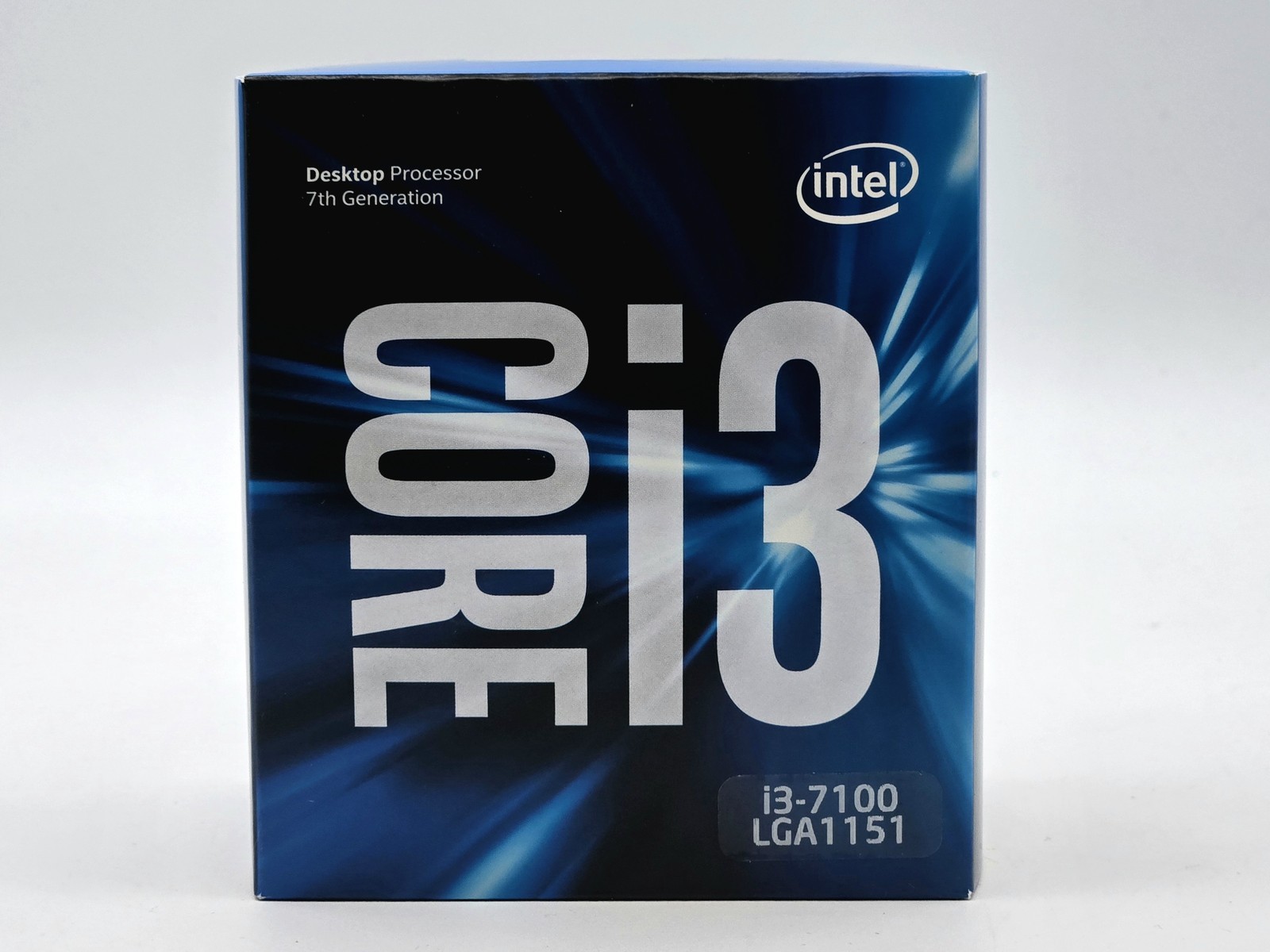 NIB Intel i3-7100 3.90GHz Processor LGA 1151 Socket H4 Desktop CPU Damaged Box