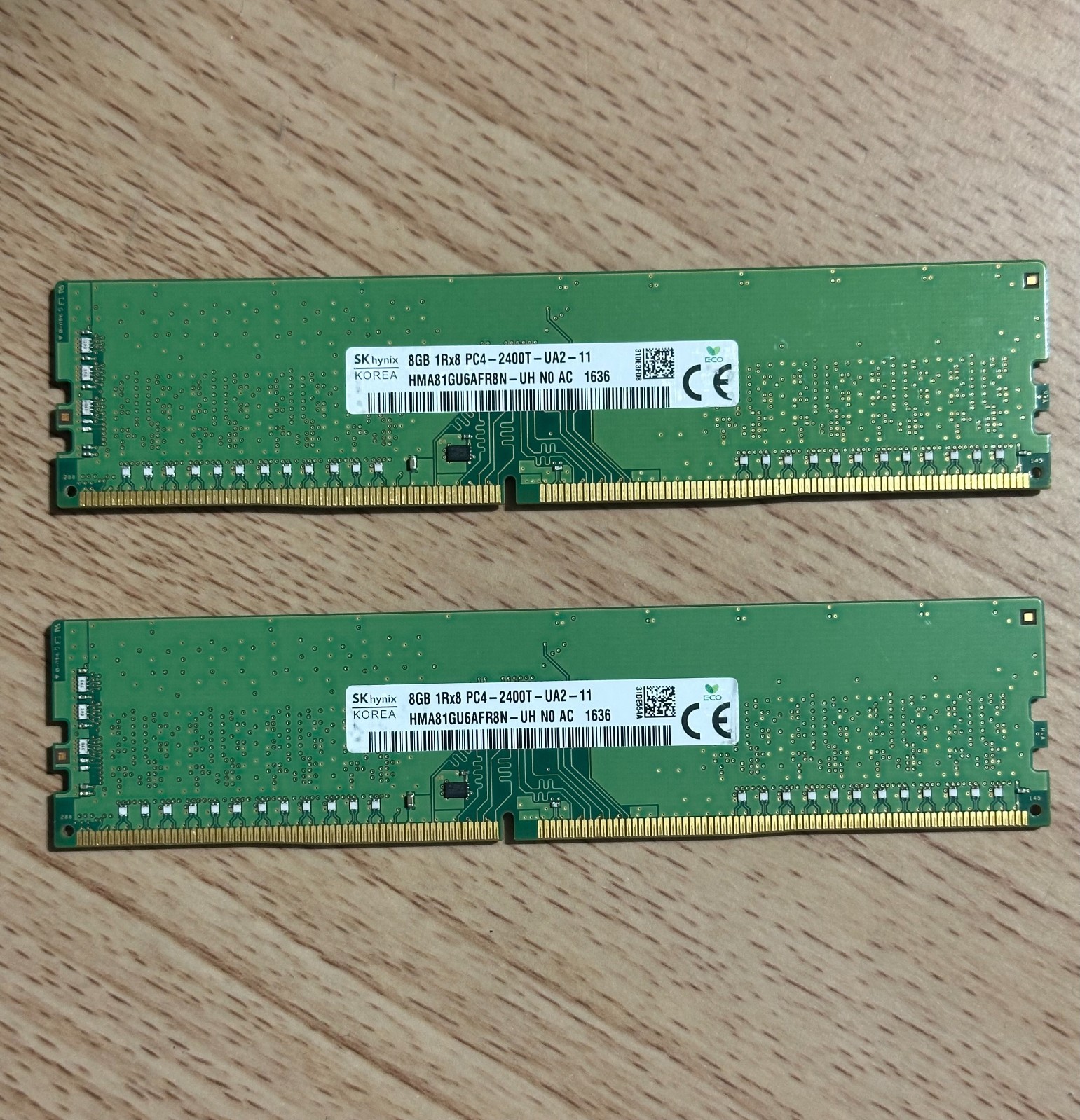 16GB DDR4 2400MHz SK hynix (2x 8GB) UDIMM PC4-2400T Desktop RAM Memory HP Dell