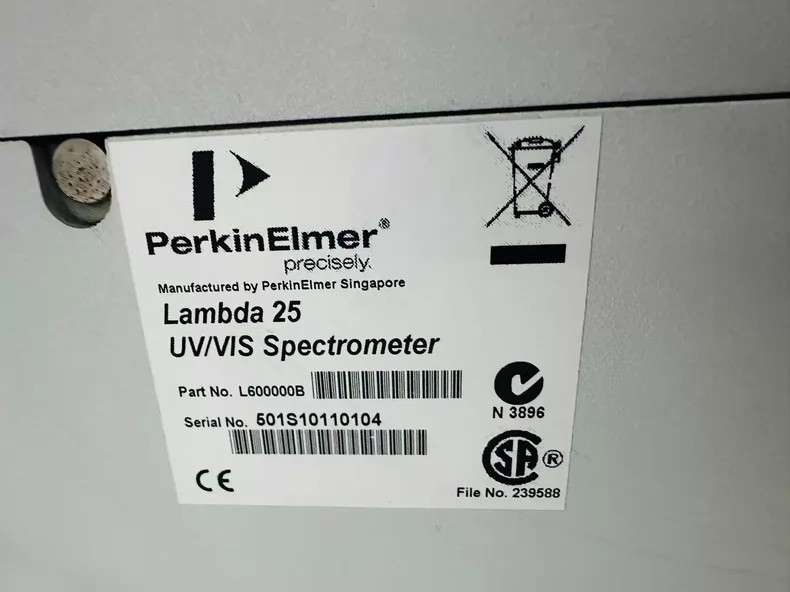 Perkin Elmer Lambda 25 UV/Vis Spectrophotometer US FREE TAX Spot Goods DHL/Fedex