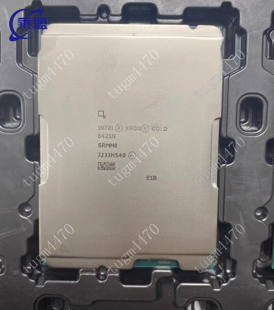 Intel Xeon Gold 6421N QS versionCPU processor 1.80GHz 32 Core 64 Thread LGA4677-