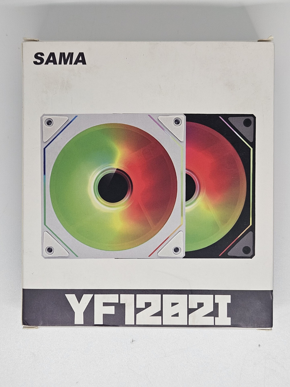 SAMA YF1202I Reverse Airflow Black PWM ARGB 120mm Case Fan 4Pin PWM 5V Low noise