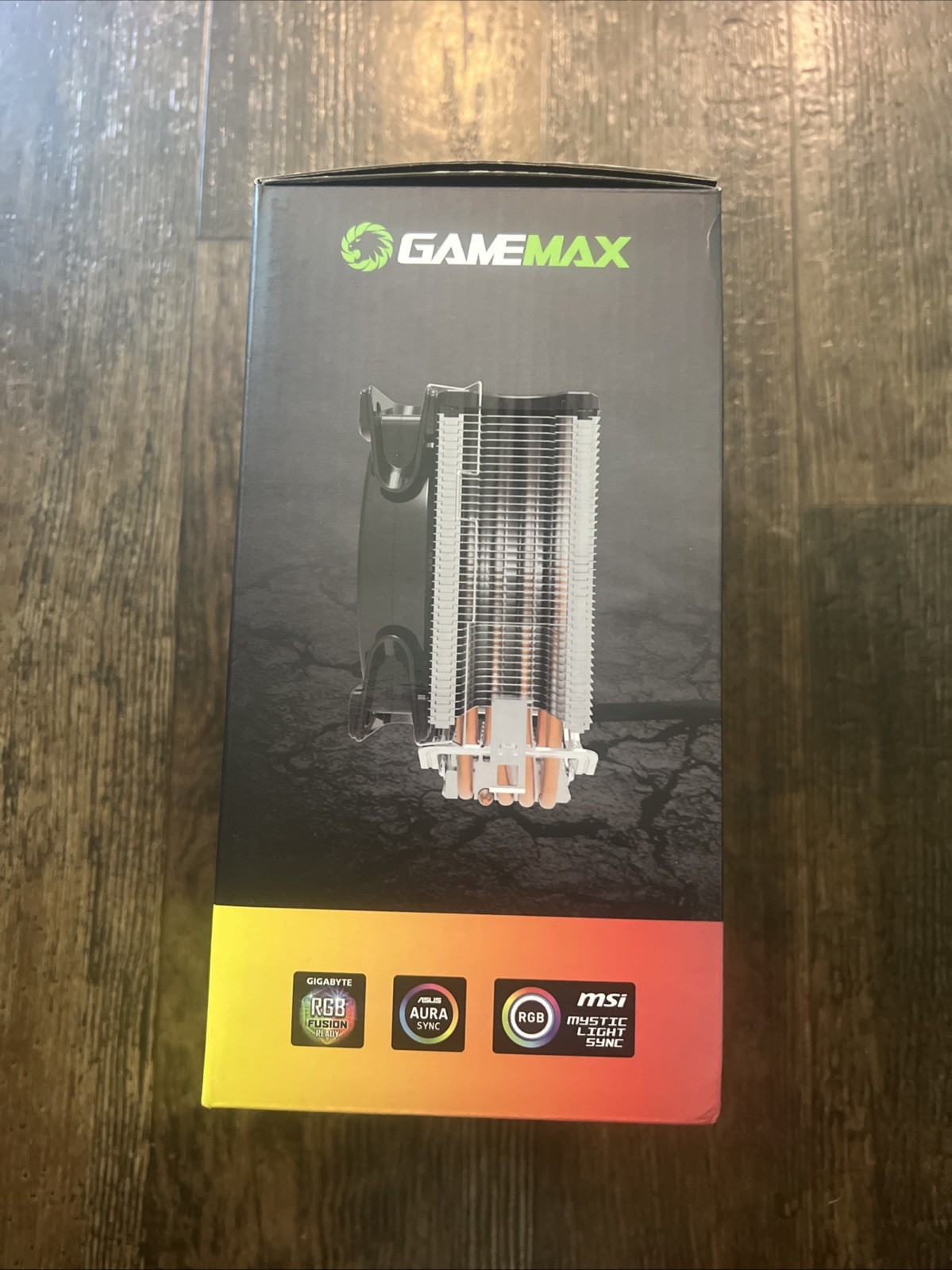 GAMEMAX – Gamma 500-Rainbow CPU FAN 1800RPM  Addressable RGB LED CPU FAN